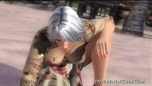 ecchi  fan service d. or Alive 5 Ultimate Sexy Ecchi Christie Sundress