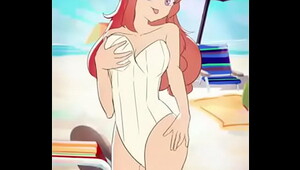 sexy ginger-haired girl (cartoon porn)