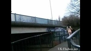 Skinny goth masturbating in public for tattooed english amateur flasher Thorn