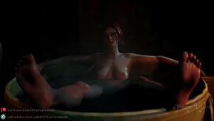 The Awakening Triss BathTime (The Rope Dude)