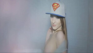 Who is the girl with the superman cap?