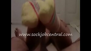 Candy's k. Footjob & Sockjob