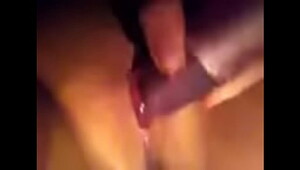 Mexican Ex makes her little vulva cum