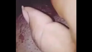 Brand new rubbing her pussy