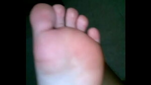 Maria Gabriele's little feet.