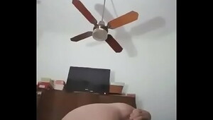 My friend touches herself on video call