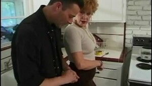 Young Guy Fucks Short-haired Ginger-haired