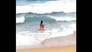 spying on nude beach