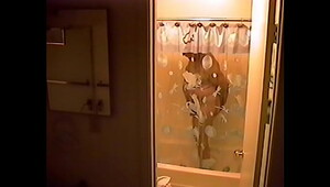 hidden webcam shower part 1