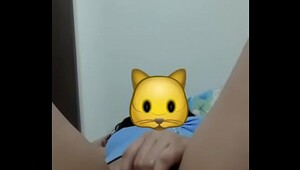 Young nymph masturbating hot