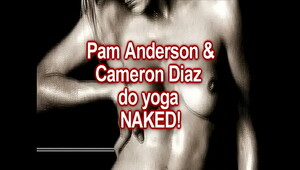 NAKED YOGA: Cameron Diaz & Pam Anderson