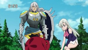 MUSCULAR OLD MAN IN ARMOR v. ANALLY A GRAY BITCH (Escanor vs Estarossa)