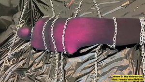 [fx-tube net] Stockings mummification chain bondage