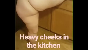 Big ass en the kitchen