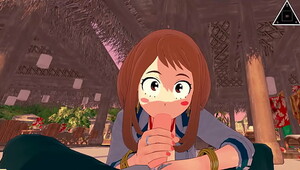 KOIKATSU Ochaco Uraraka,Shoto Todoroki, have sex blowjob handjob and cumshot uncensored... Thereal3dstories