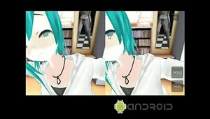 MMD ANDROID GAME miki kiss VR