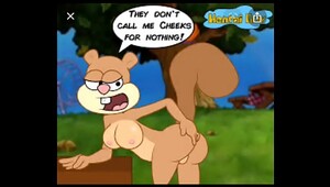 Cartoon sandy cheeks (spongebob) compilation