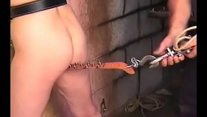 Flaming naked spanking and fledgling extreme bondage pornography