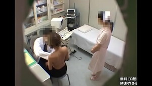 Ladies Health center Examination Hidden Camera No.5 22 years old Erica who works at a restaurant Gastroenteritis interview