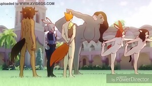 Zootopia uncensored naturist scene (Latin Spanish)